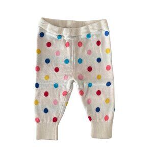 Baby Gap - Polka Dot Colorful Knit Leggings